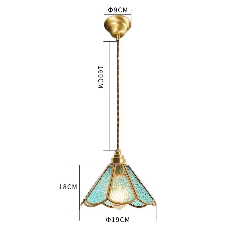 Vintage Glass Pendant Lights