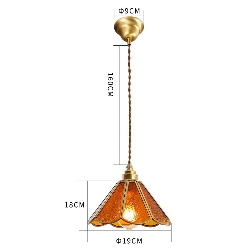 Vintage Glass Pendant Lights