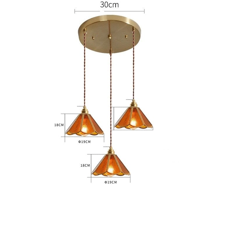 Vintage Glass Pendant Lights