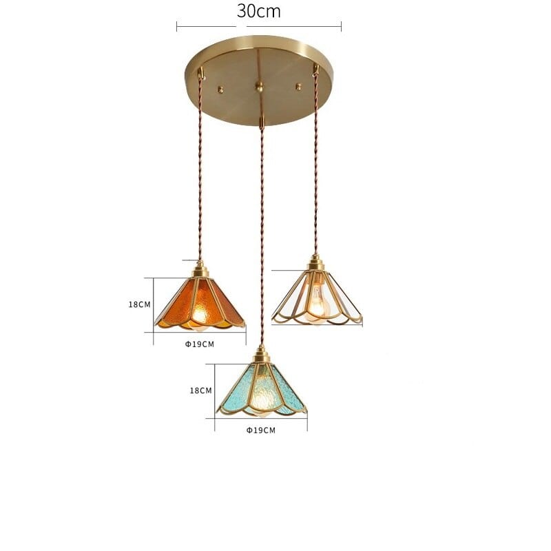 Vintage Glass Pendant Lights