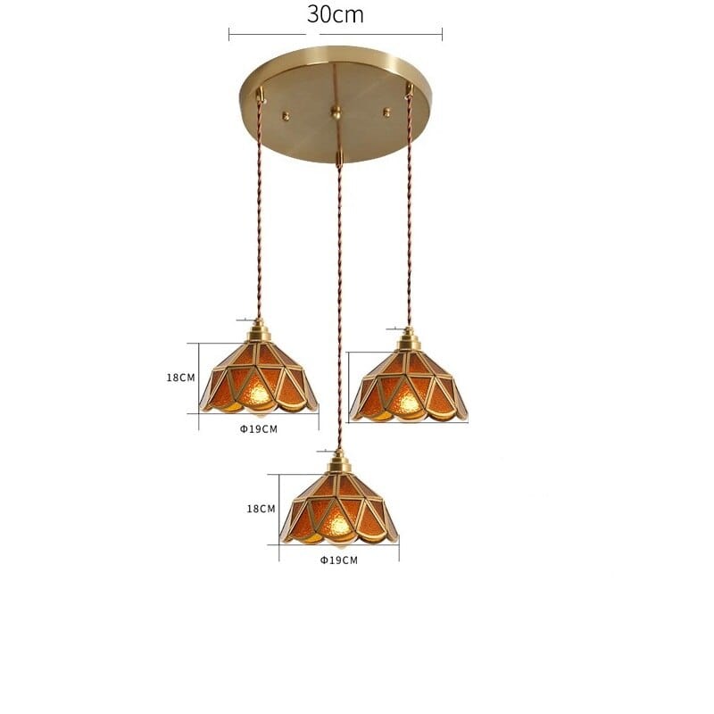 Vintage Glass Pendant Lights