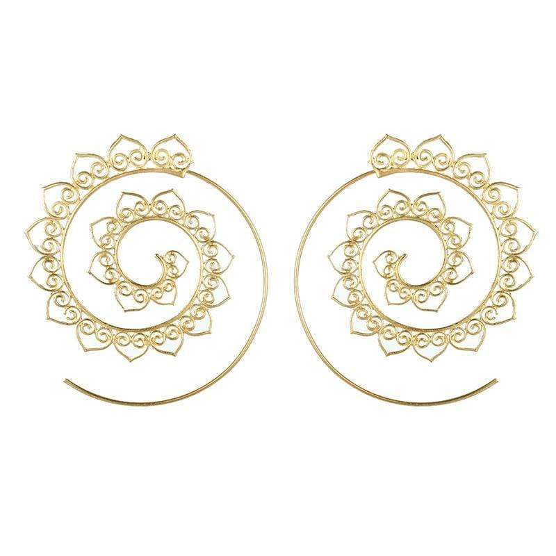 Gypsy Tribal Swirl Earrings