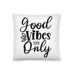 Good Vibes Only Pillow