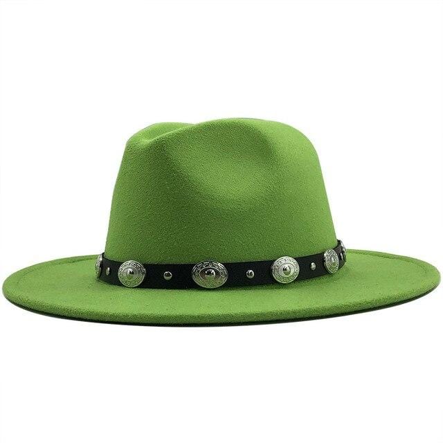 Fedora With Punk Strap Hat