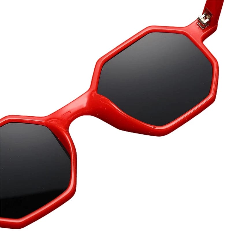 Hexagonal Retro Vintage Sunglasses