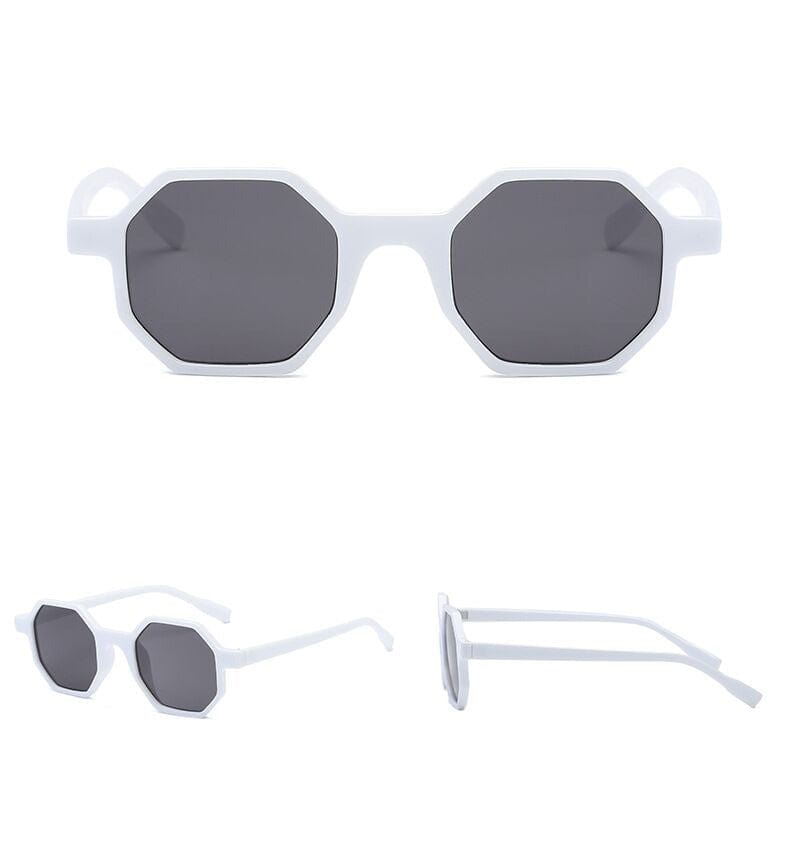 Hexagonal Retro Vintage Sunglasses