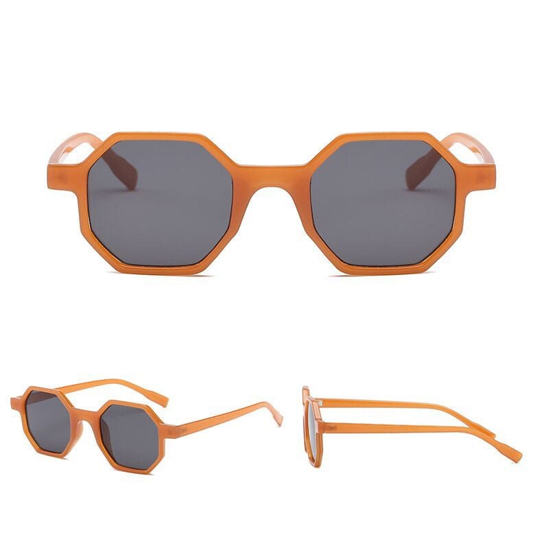 Hexagonal Retro Vintage Sunglasses