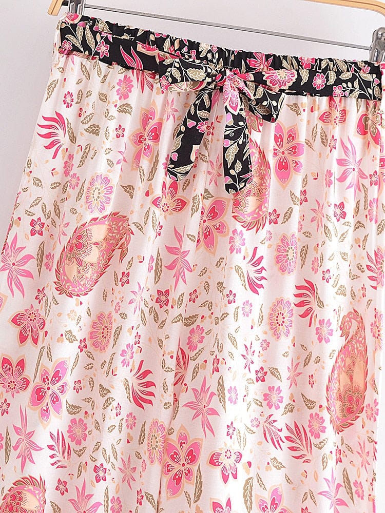 Medea Boho Wide Leg Pants