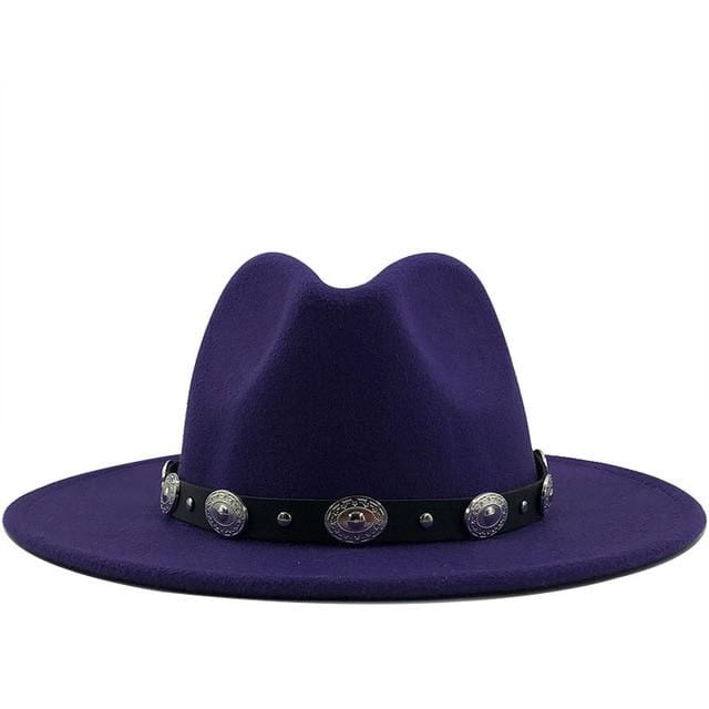 Fedora With Punk Strap Hat