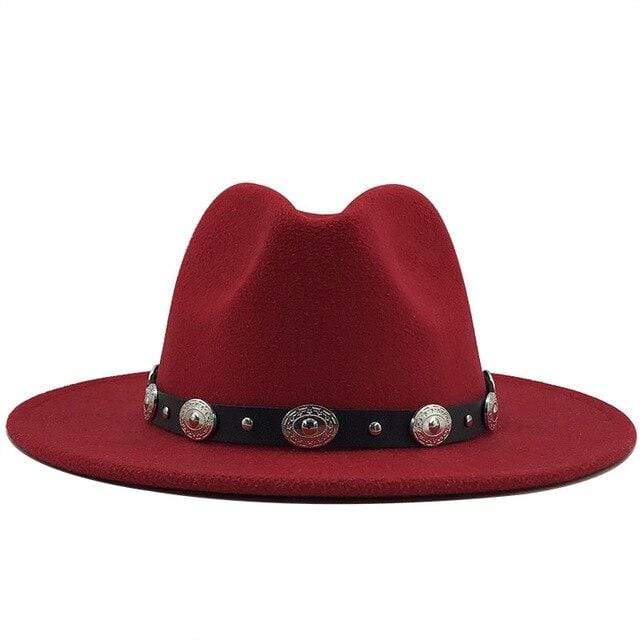 Fedora With Punk Strap Hat