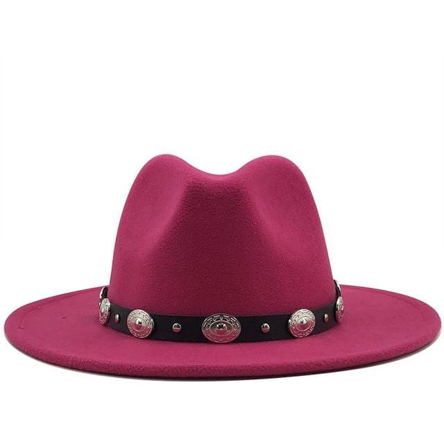 Fedora With Punk Strap Hat