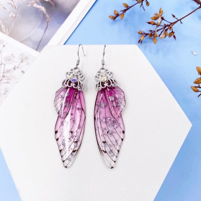 Fairy Wings Earrings Colorful Edition