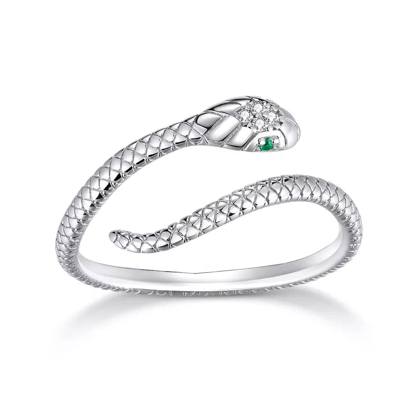 Sterling Silver Snake Ring
