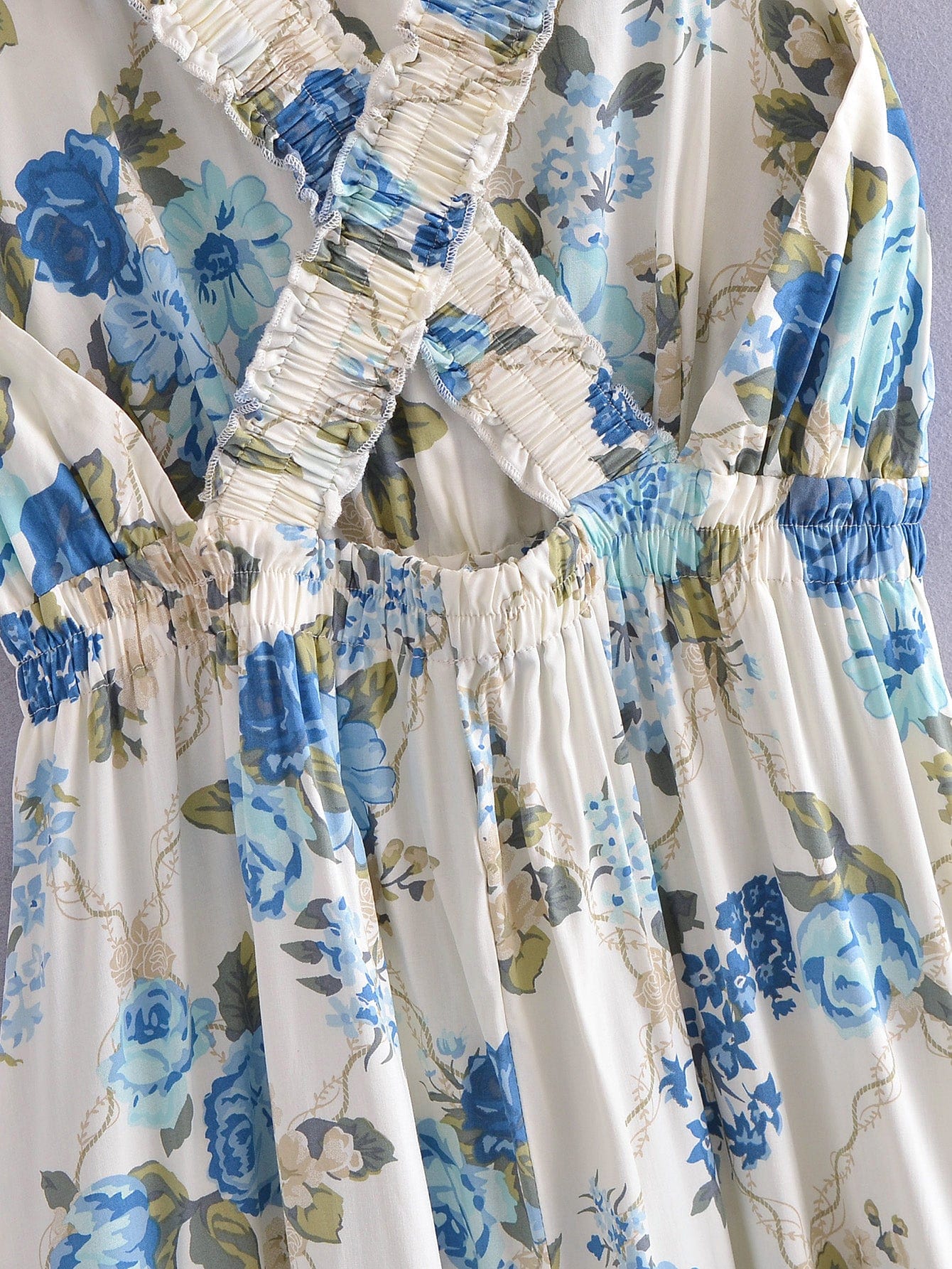 Tahiti Backless Midi Dress