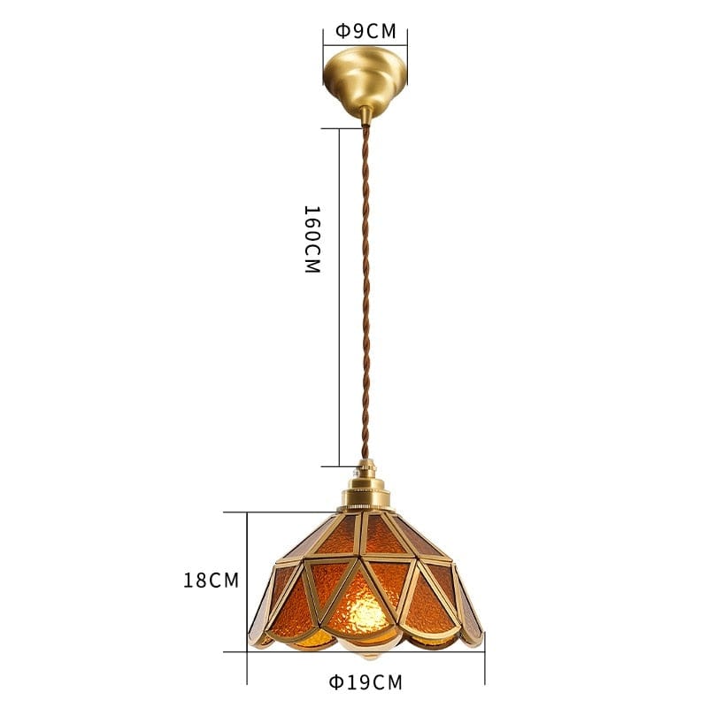 Vintage Glass Pendant Lights