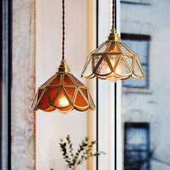 Vintage Glass Pendant Lights