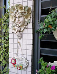 The Flower Goddess Wall Pot