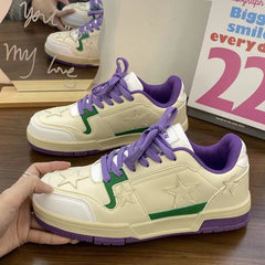 Women's Star Slip on Sneakers Shoes