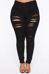 Tris II Skinny Jeans - Black