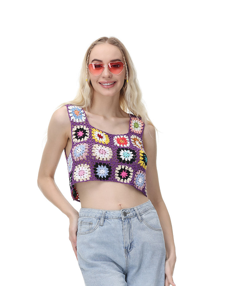 Crochet Radiant Flora Top