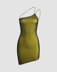 Split Effect Bodycon Dress