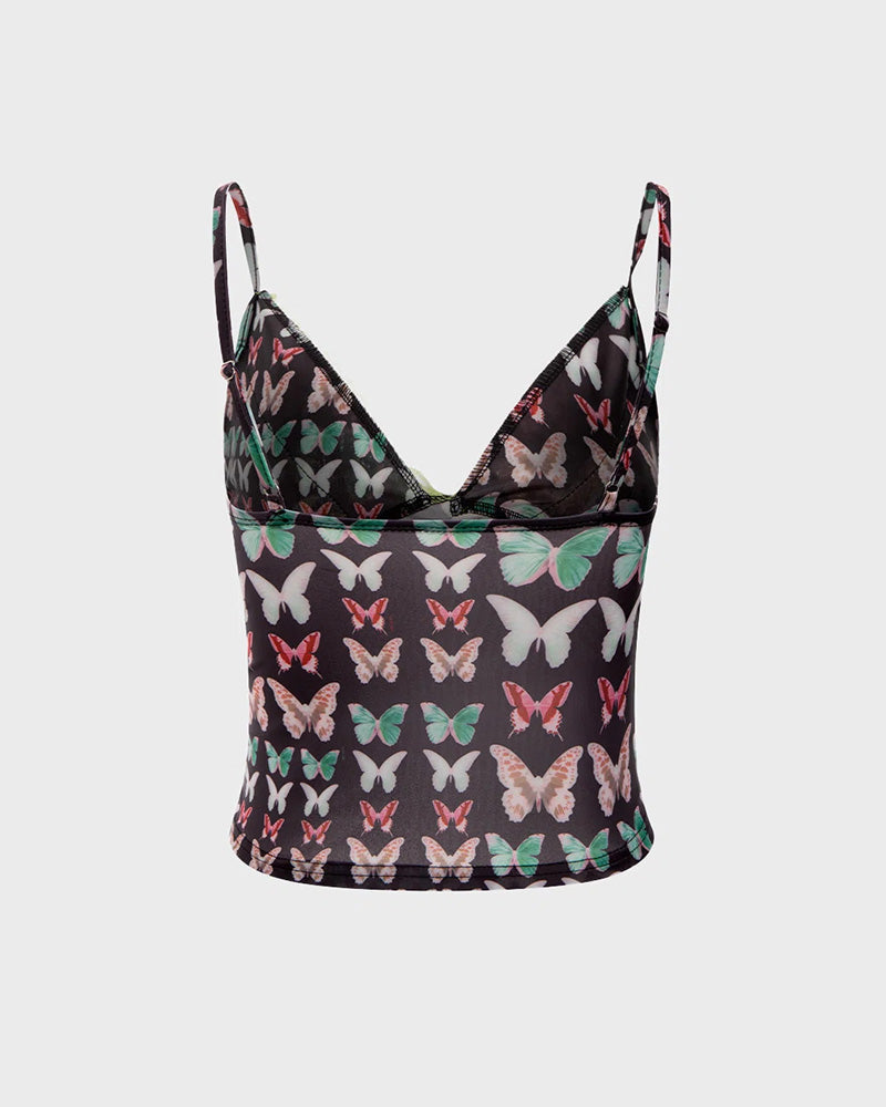 Frilly Wings Cami Top