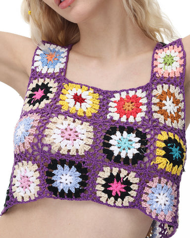 Crochet Radiant Flora Top