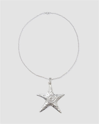 Washed Up Star Pendant Necklace