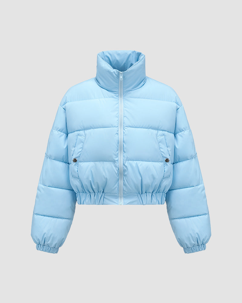 Cloud 9 Cropped Puffer Jacket