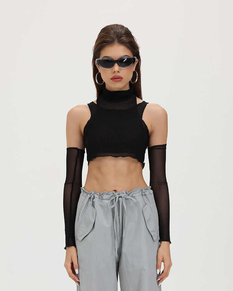 Camden Mesh Top with Gloves