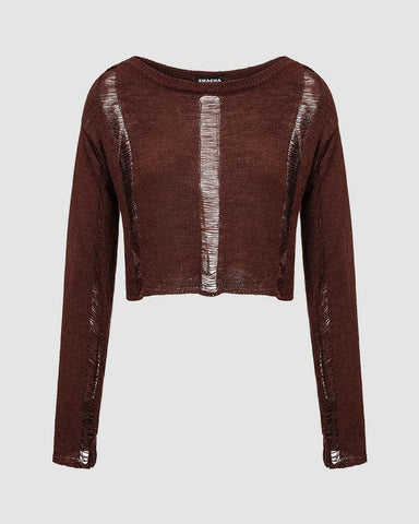 Carter Blanche Distressed Sweater