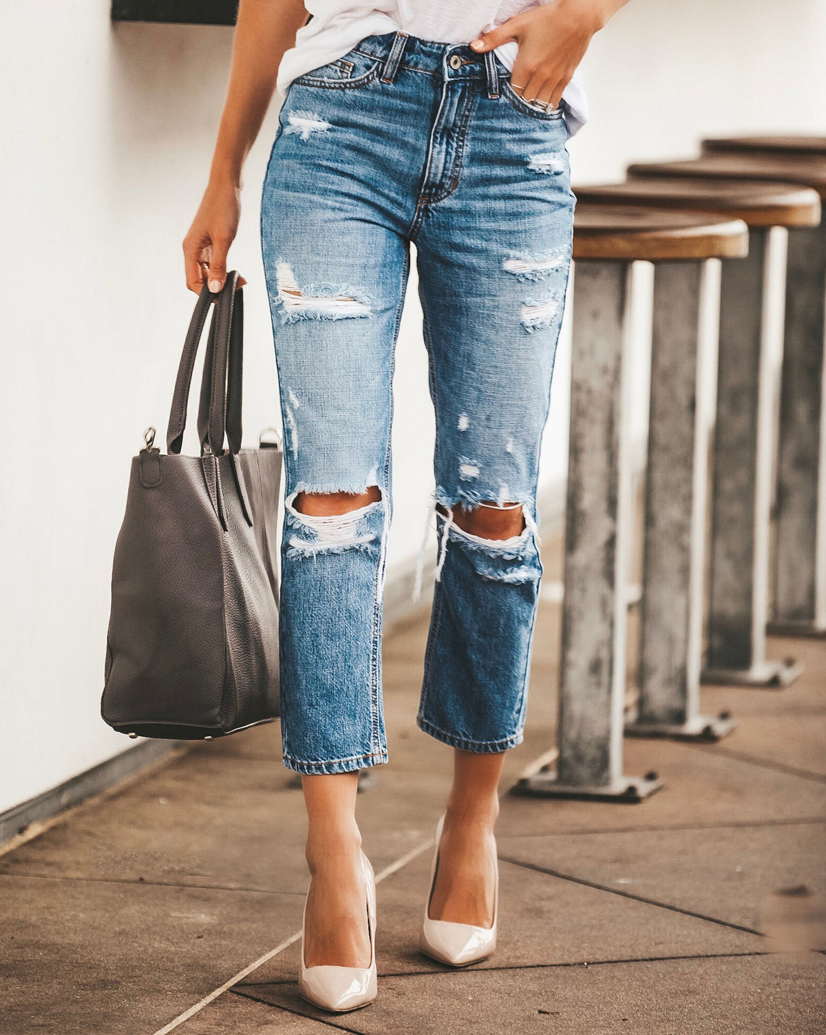 Tried + True Vintage High Rise Denim