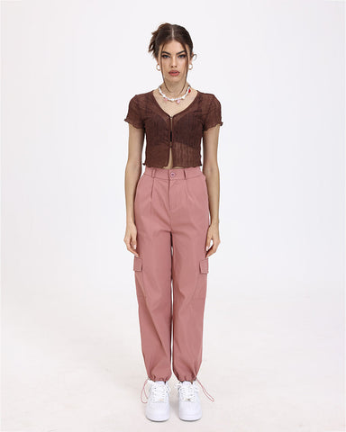 Slouch High Waisted Trousers