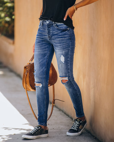 Volt High Rise Distressed Skinny