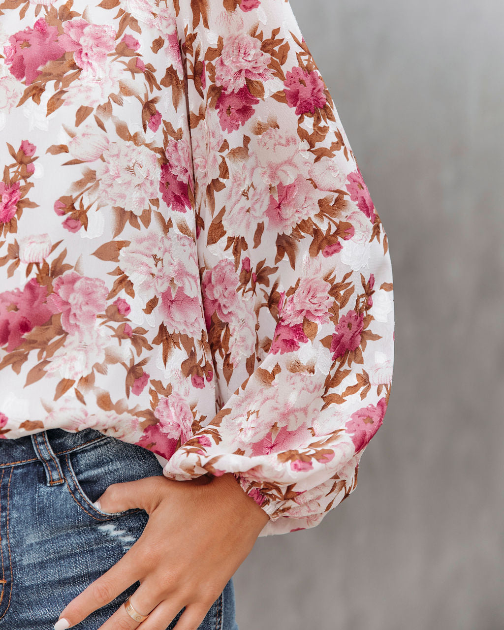 Truffle Floral Blouse