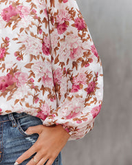 Truffle Floral Blouse