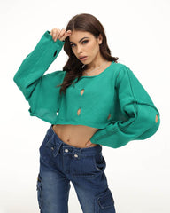 Aurora Paragon Knit Cropped Jumper