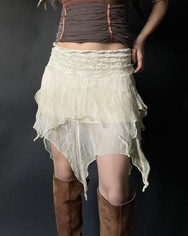 Glowtaker Asymmetric Skirt