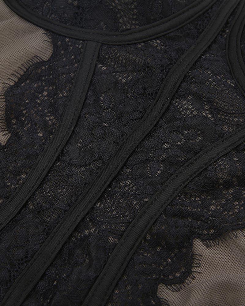 Witness Lace Corset Top