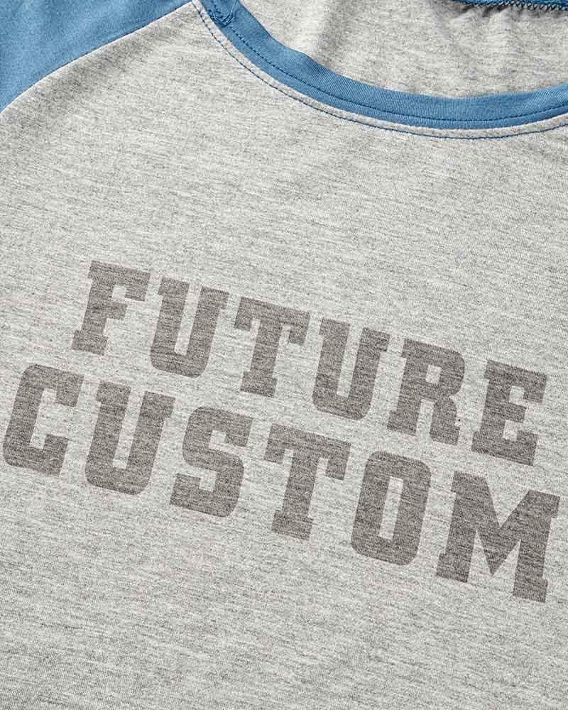 Future Custom Raglan Cropped Top
