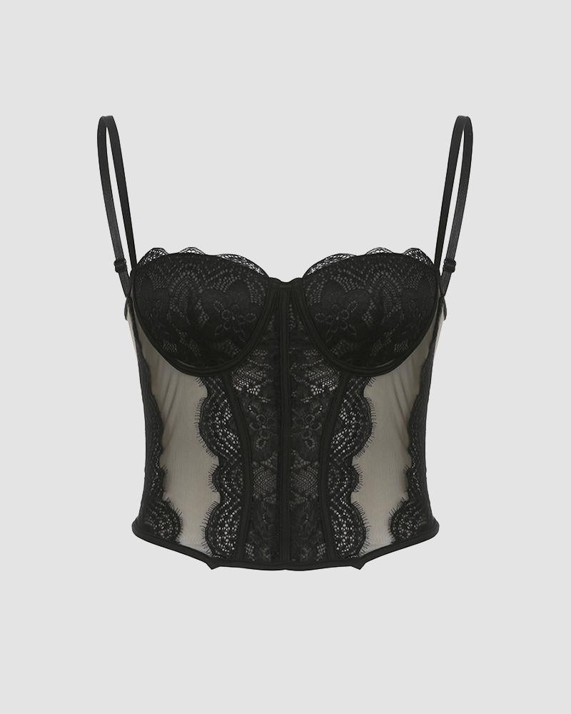 Witness Lace Corset Top