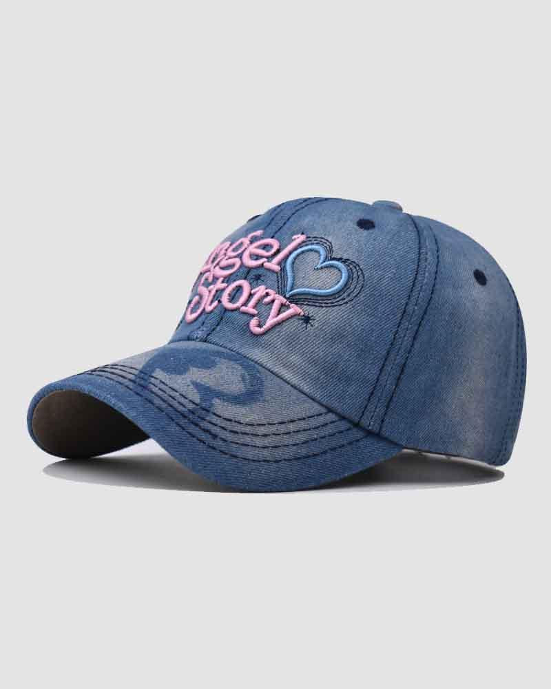 Angel Story Denim Cap