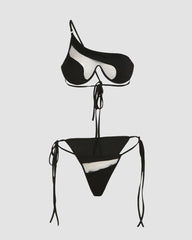 Bianca Contrast Cut Out Bikini