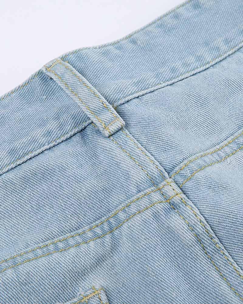 Oceapost Distressed Denim Jeans