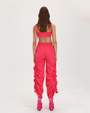 Fiesta Statement Ruched Coord Pants