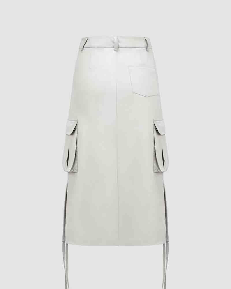 Aura Signal Maxi Cargo Skirt