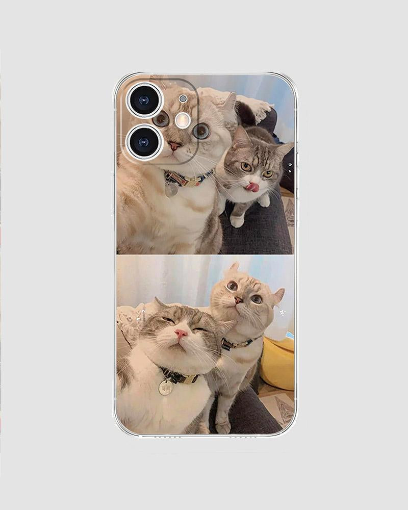 Feline Selfie iPhone Case