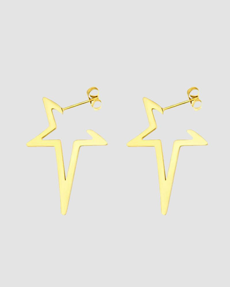 Pointed Stars Earrings