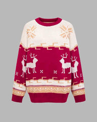 Reindeer Cross Graphic Sweater