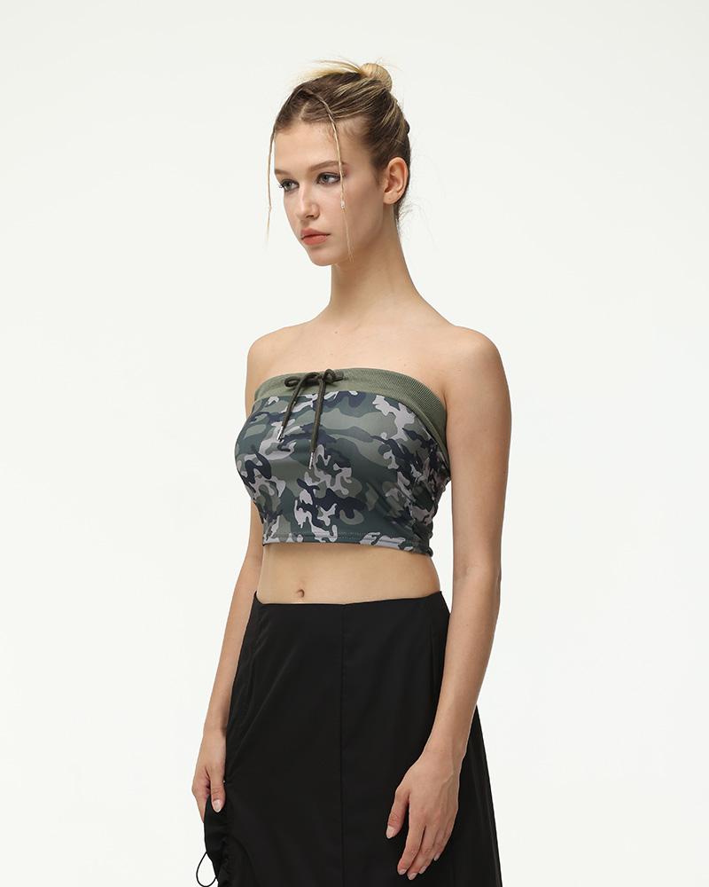 Biolesque Camo Tube Top – Baly Shop